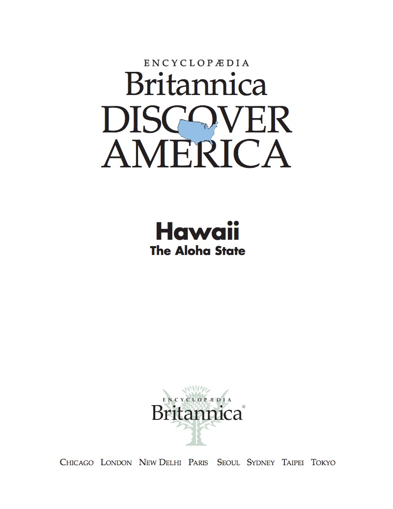 Hawaii: The Aloha State book cover