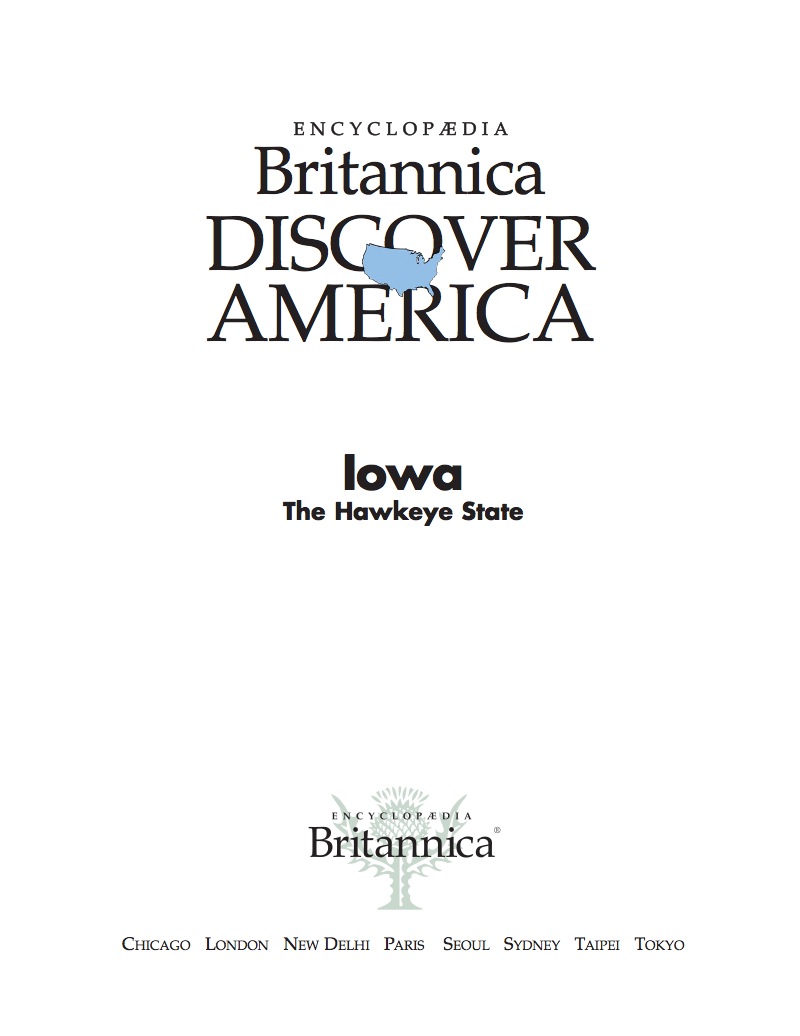 Iowa: The Hawkeye State book cover