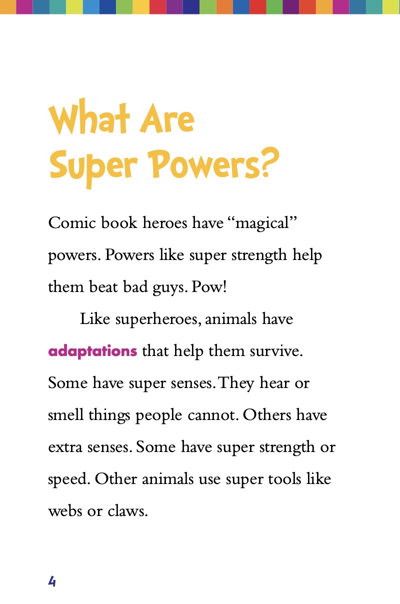 Super Powers In Nature — page 1