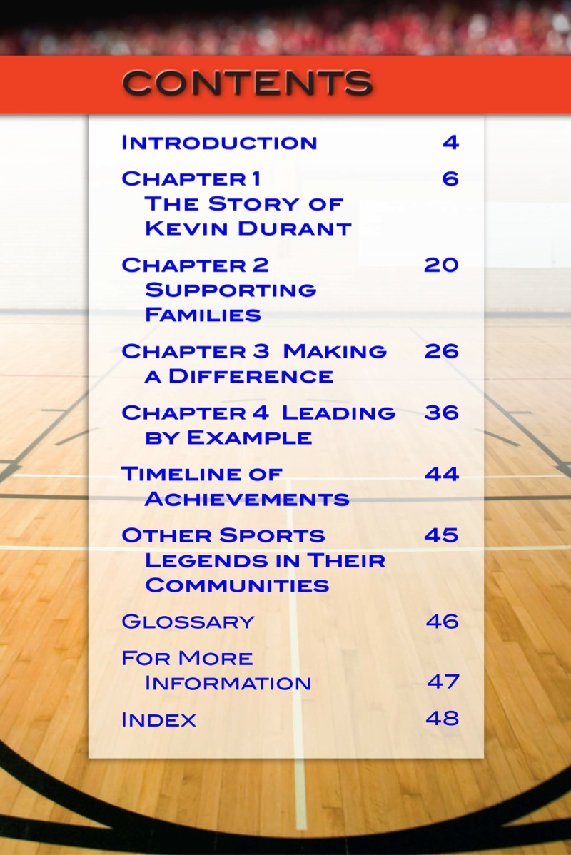 Kevin Durant in the Community book cover