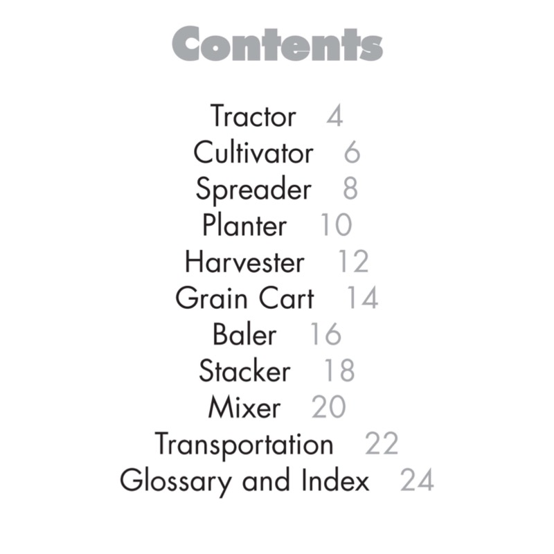 Farm Machinery book cover