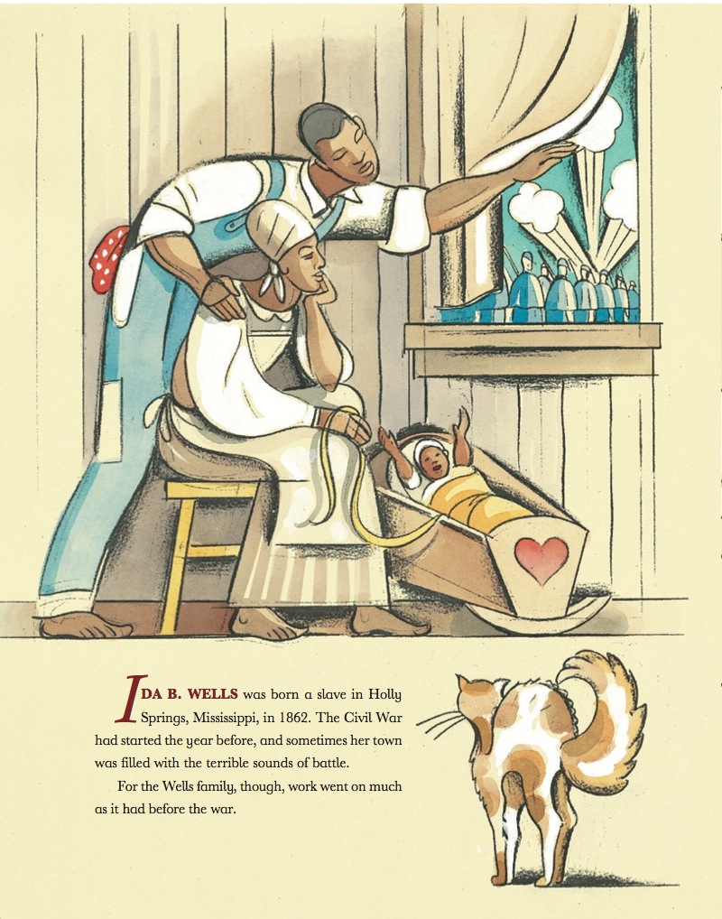 Yours for Justice, Ida B. Wells: The Daring Life of a Crusading Journalist — page 1