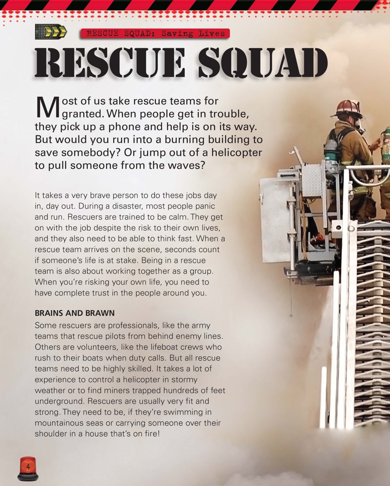 Rescue Squad: Saving Lives — page 1