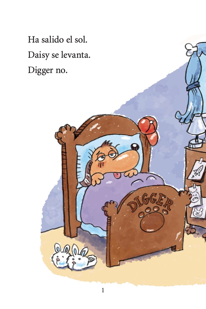 Digger y Daisy van al médico (Digger and Daisy Go to the Doctor) — page 1