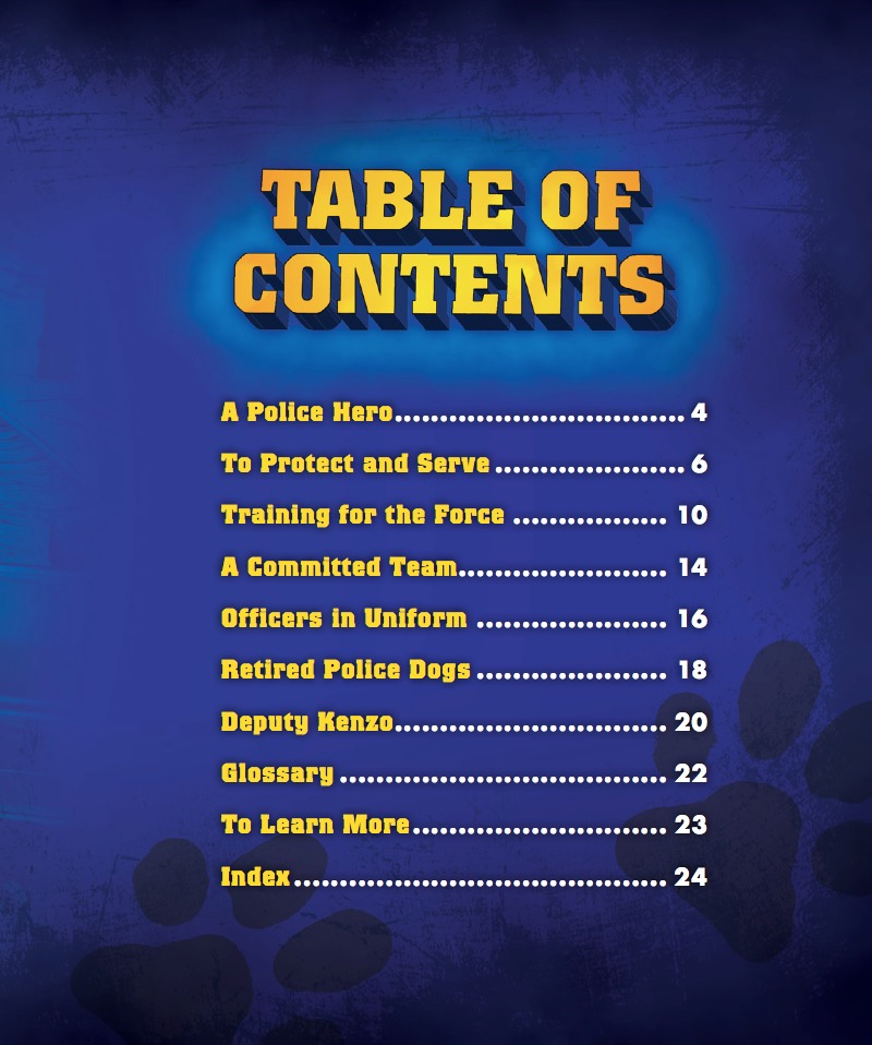 Police Dogs book cover