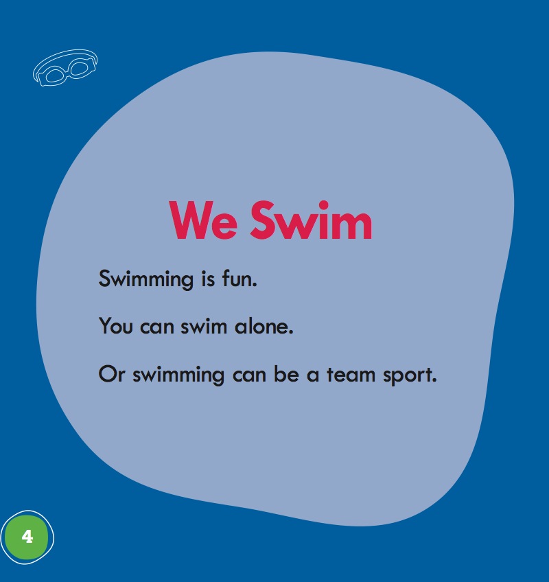 Swimming Time! — page 1