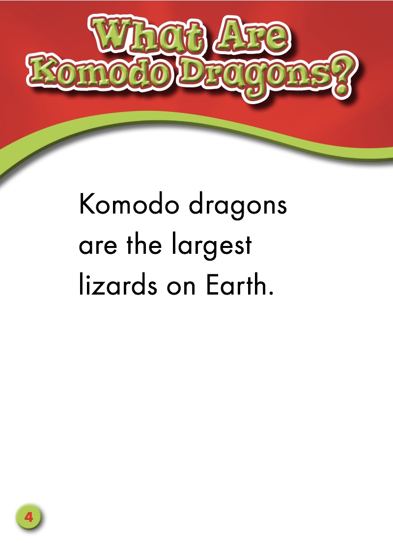 Komodo Dragons — page 1