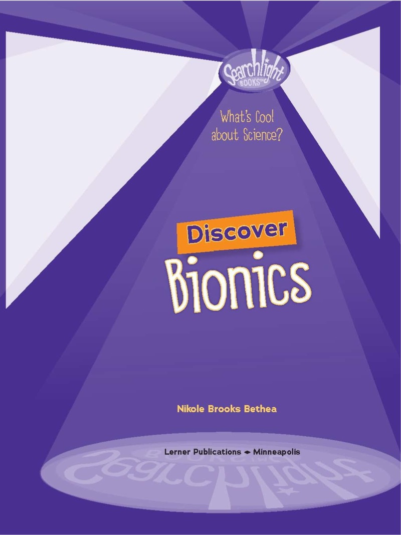 Discover Bionics book cover