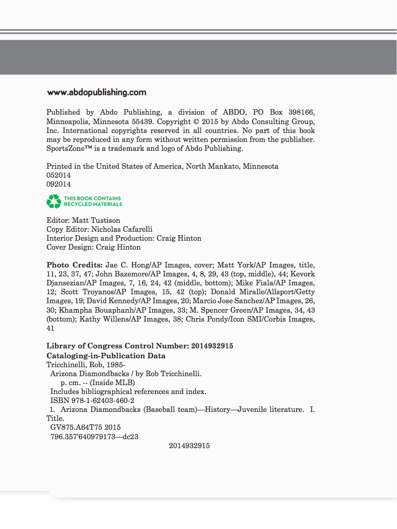 Arizona Diamondbacks — page 1