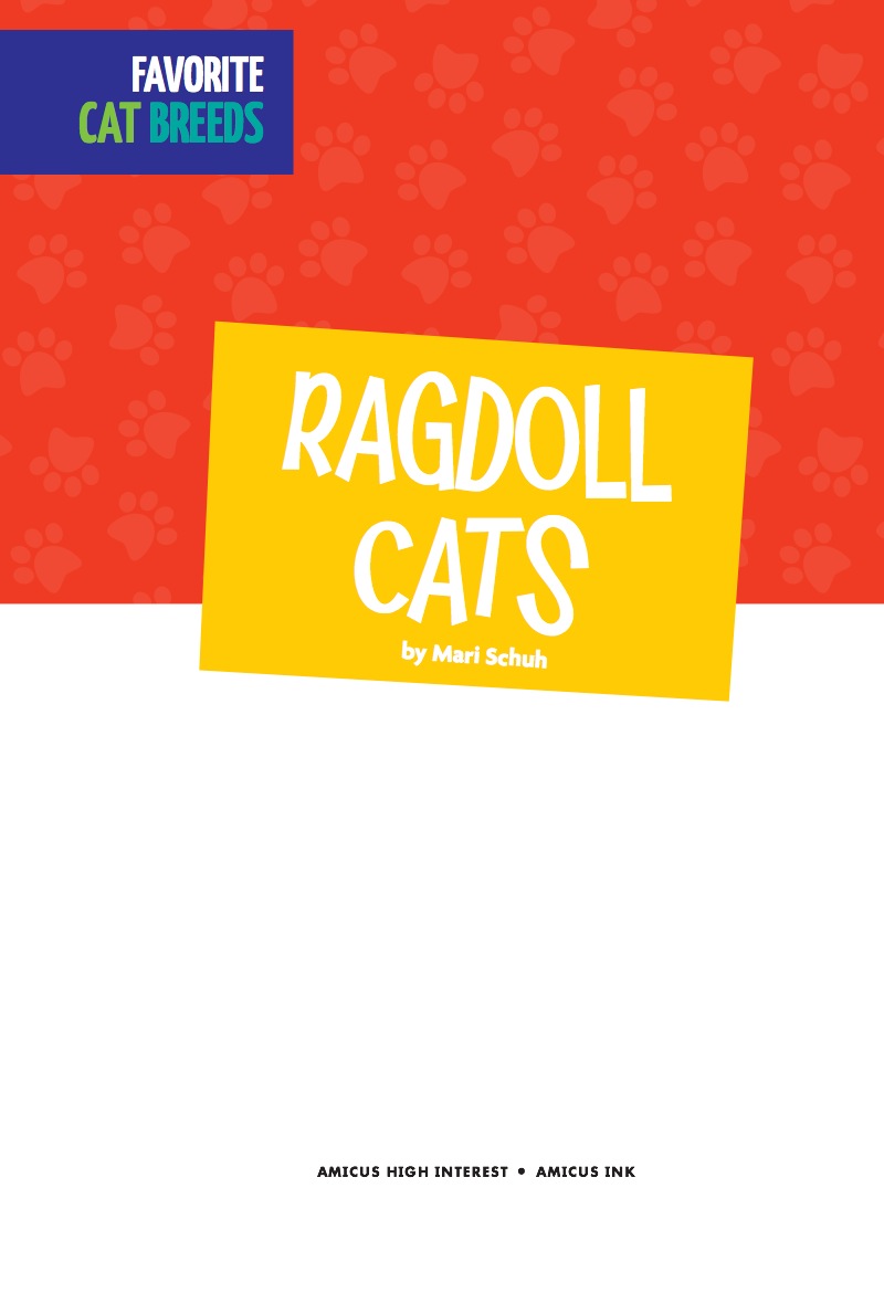 Ragdoll Cats book cover