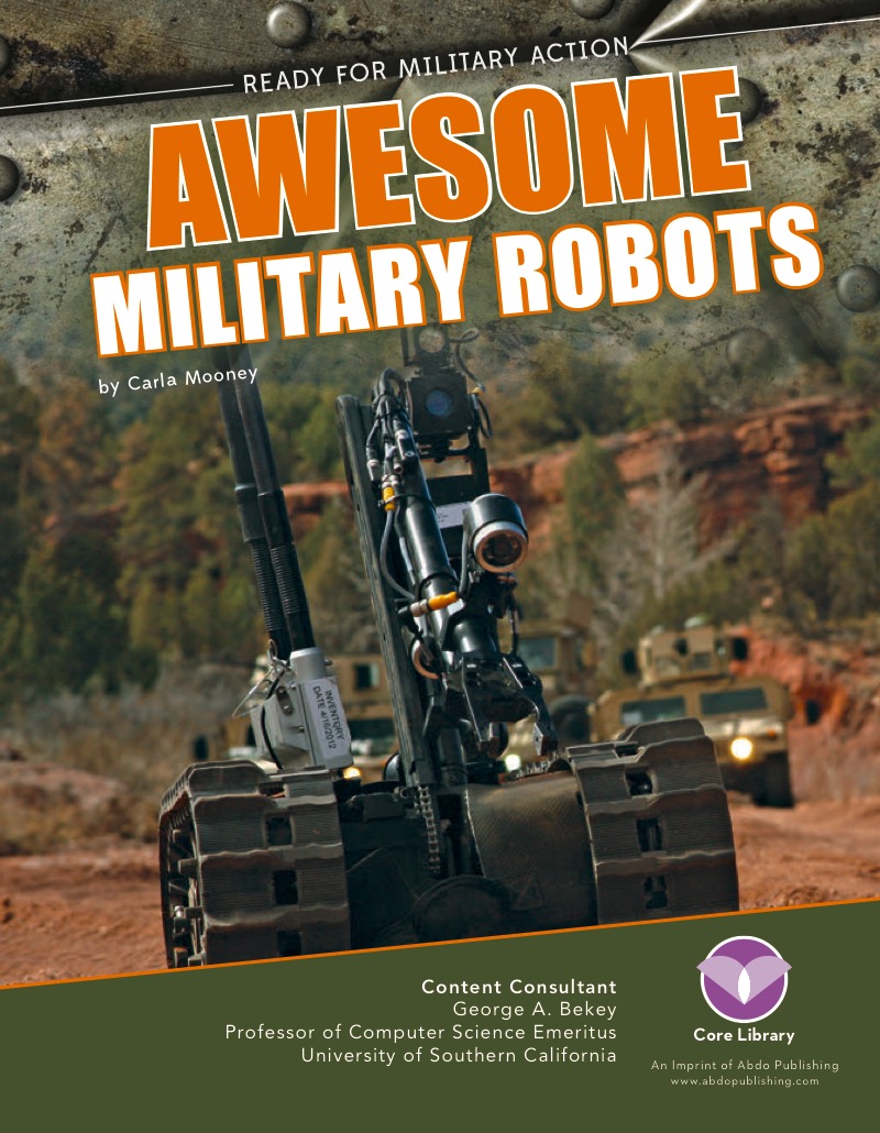Awesome Military Robots book cover