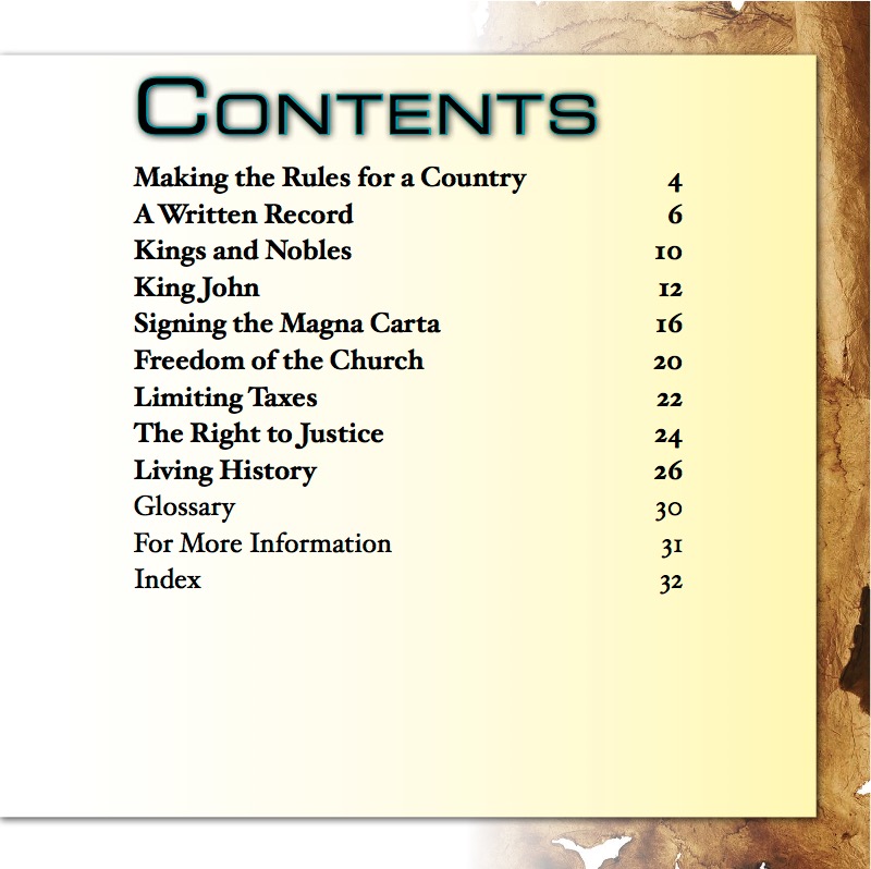 The Magna Carta book cover