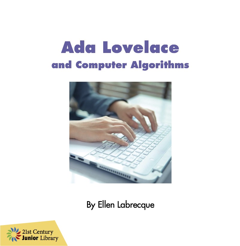Ada Lovelace and Computer Algorithms book cover