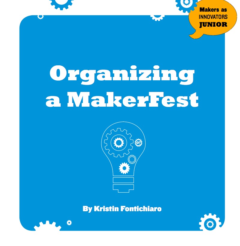 Organizing a Makerfest book cover