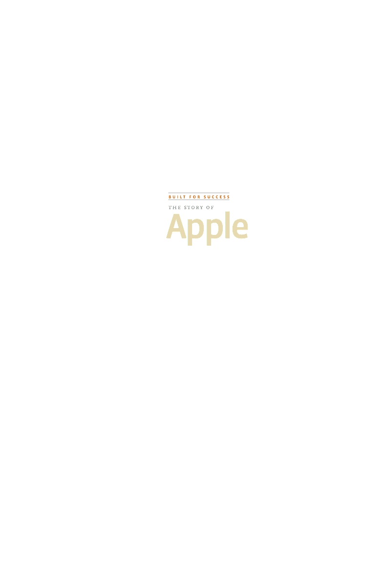 The Story of Apple book cover
