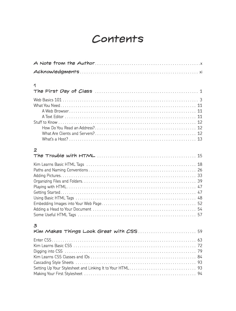 Build Your Own Website: A Comic Guide to HTML, CSS, and WordPress — page 1