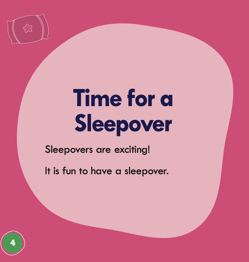 Having a Sleepover — page 1