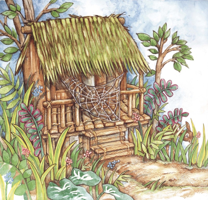Anansi and the Moss-Covered Rock book cover