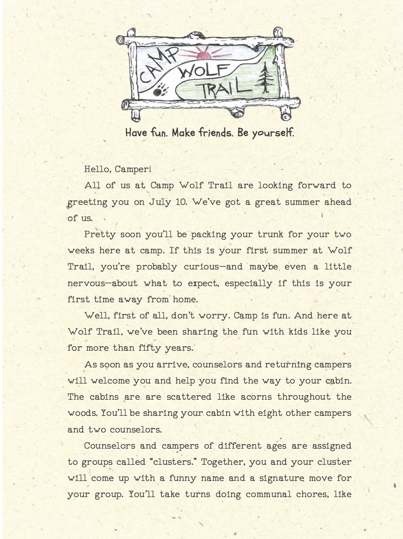 Boys Camp: Nate's Story — page 1