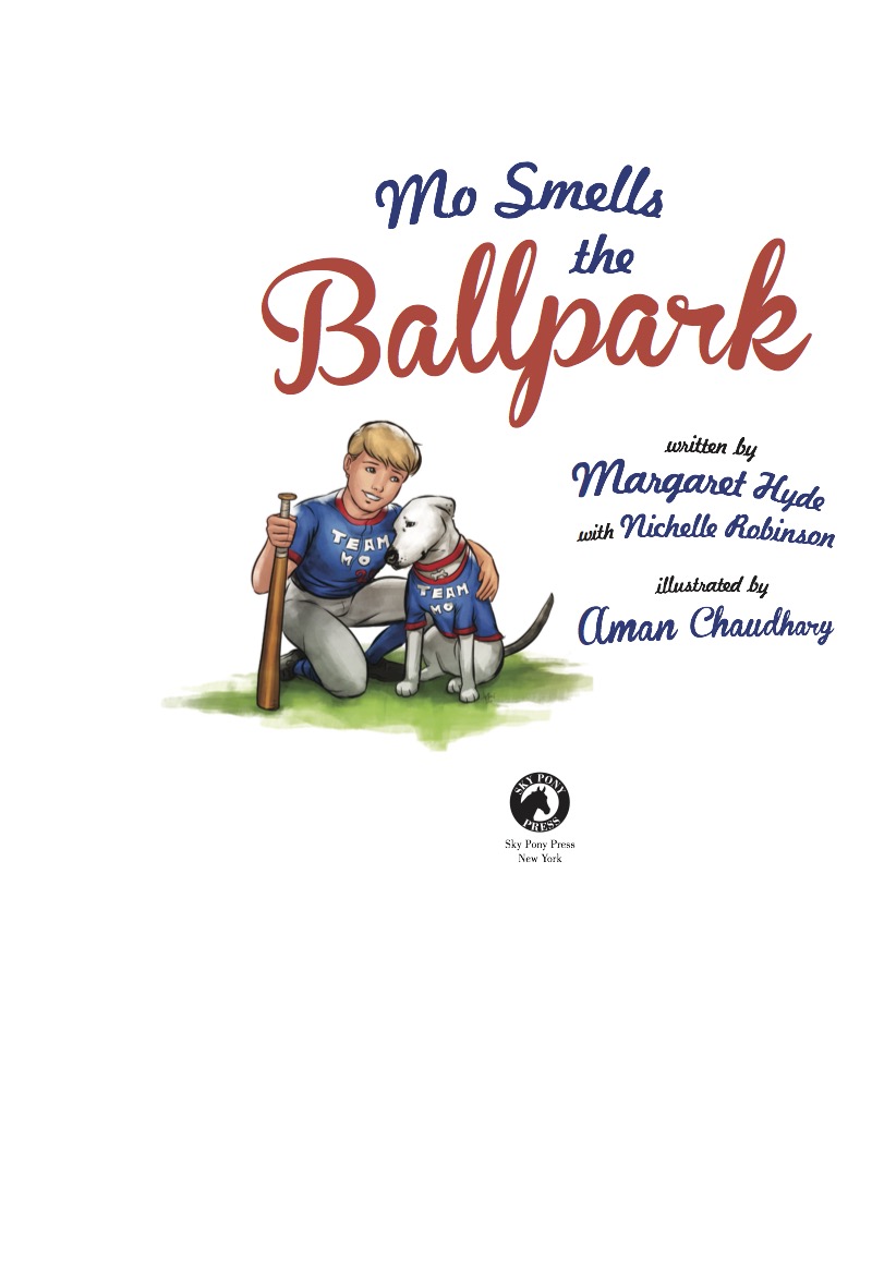 Mo Smells the Ballpark book cover