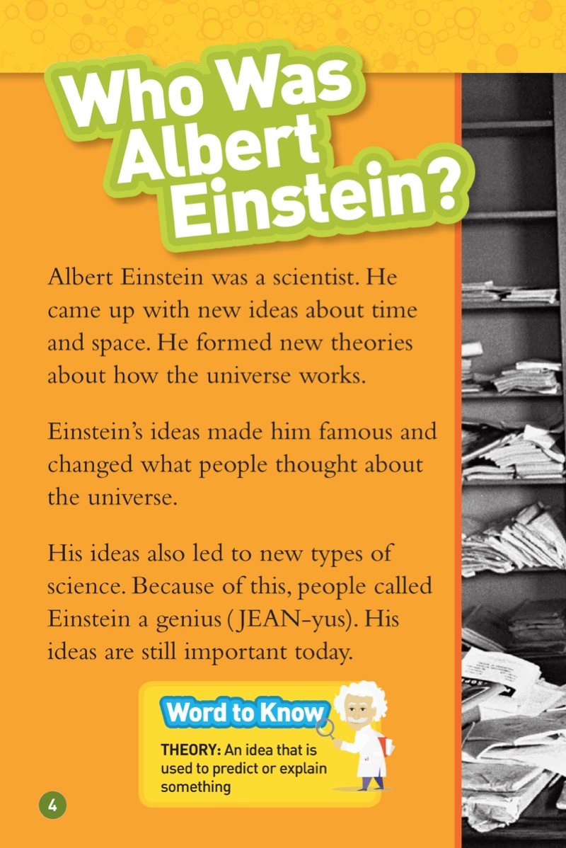 National Geographic Readers: Albert Einstein — page 1