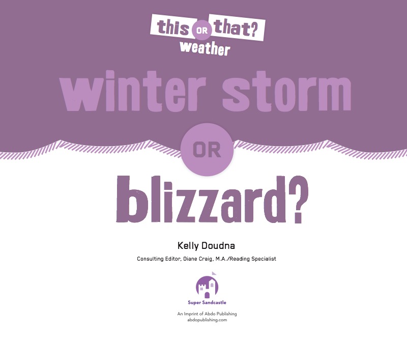 Winter Storm or Blizzard? — page 1