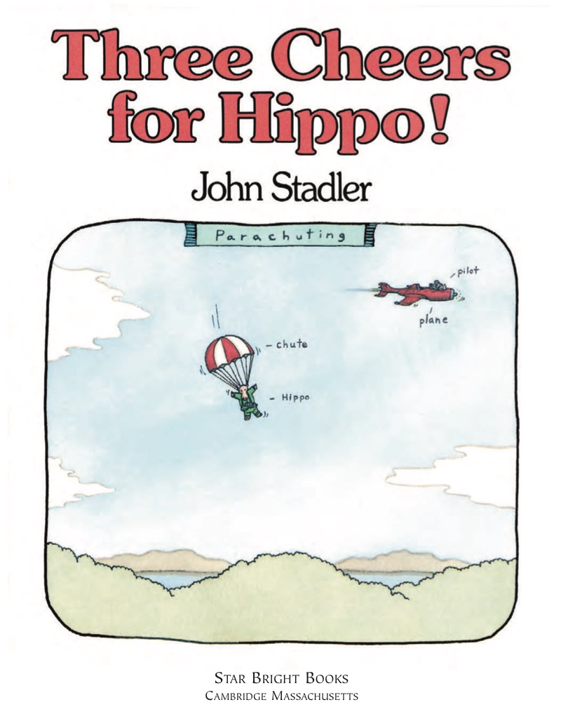 Three Cheers For Hippo! book cover