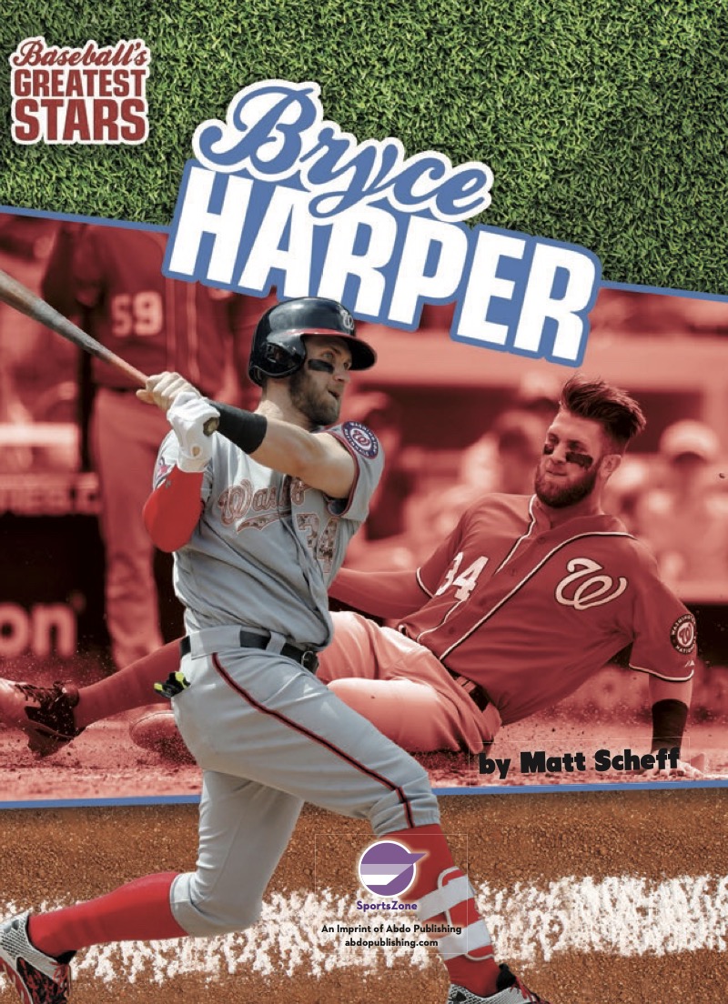Bryce Harper book cover