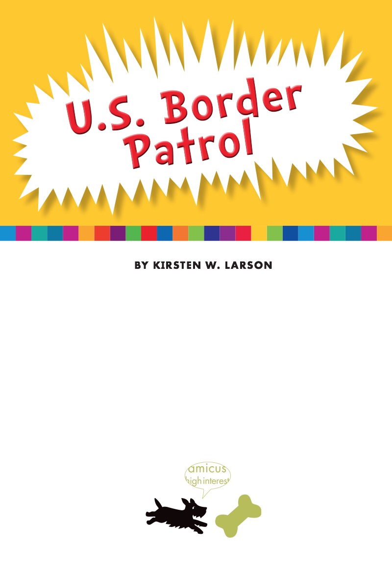 U.S. Border Patrol book cover