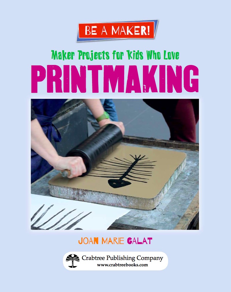 Maker Projects for Kids Who Love Printmaking book cover