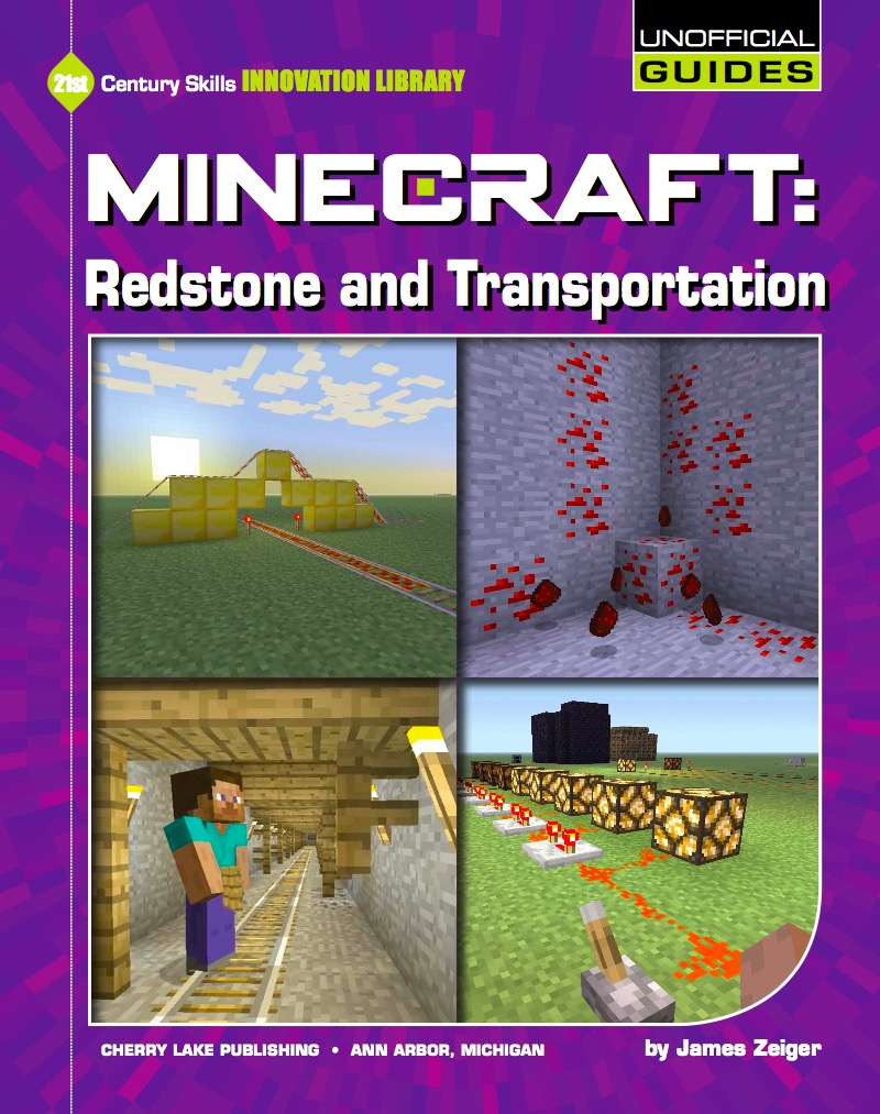 Minecraft: Redstone and Transportation book cover