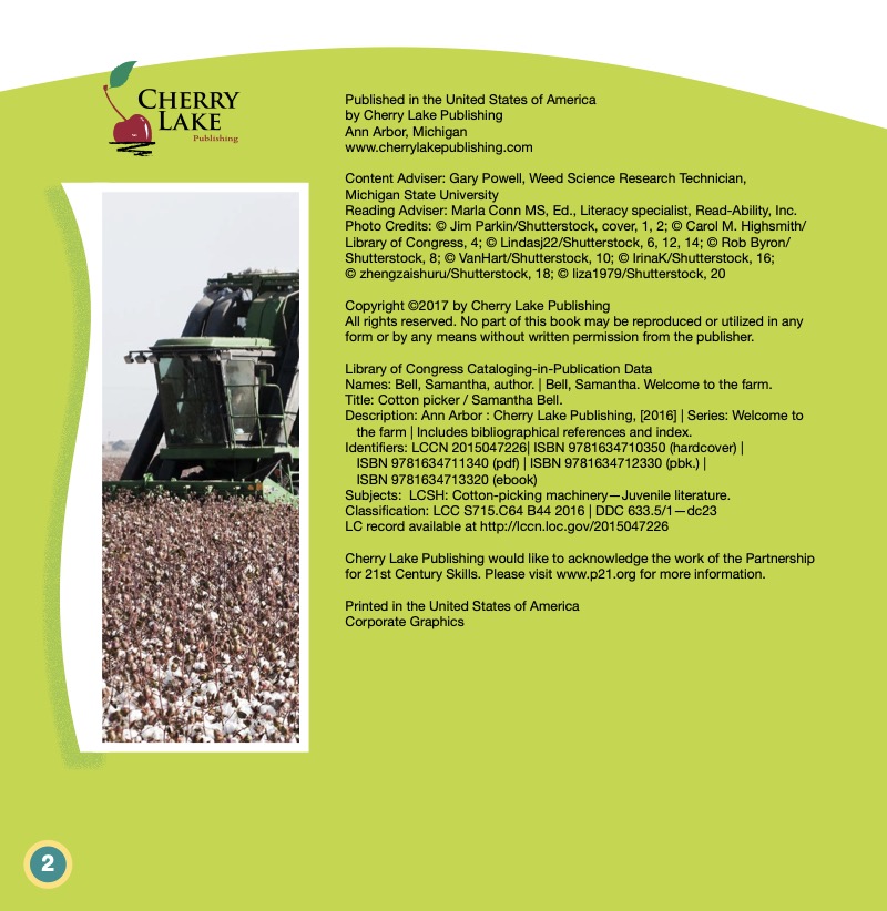 Cotton Picker — page 1