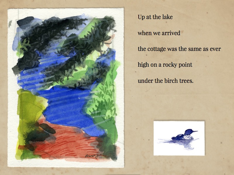 Up at the Lake: Summer Cottage Memories — page 1