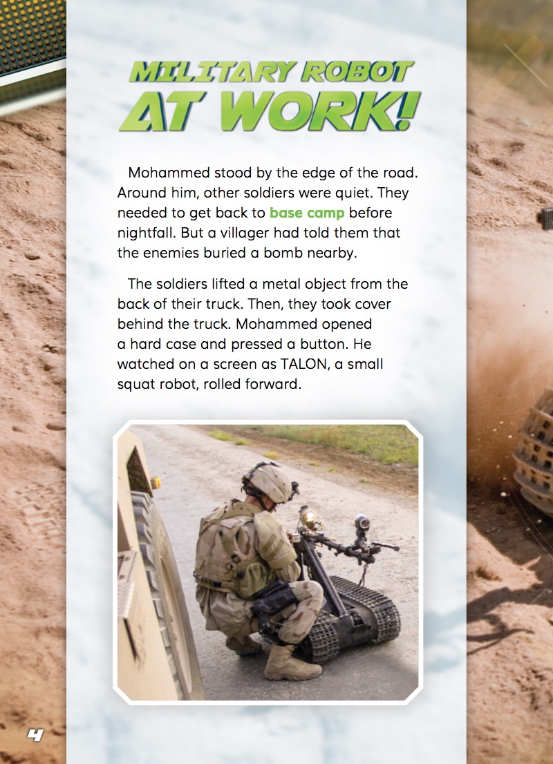 World of Robots: Military Robots — page 1