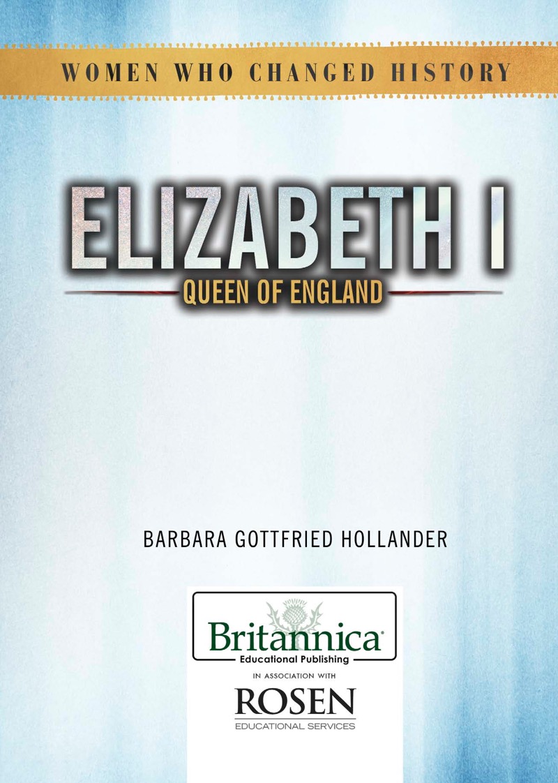 Elizabeth I book cover