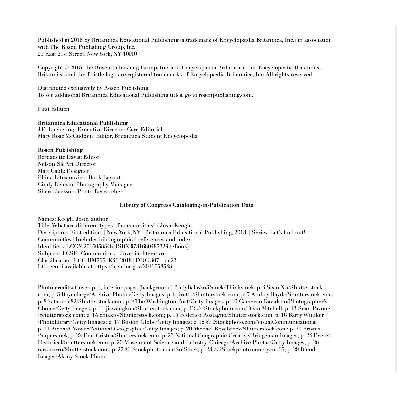 What Are Different Types of Communities? — page 1