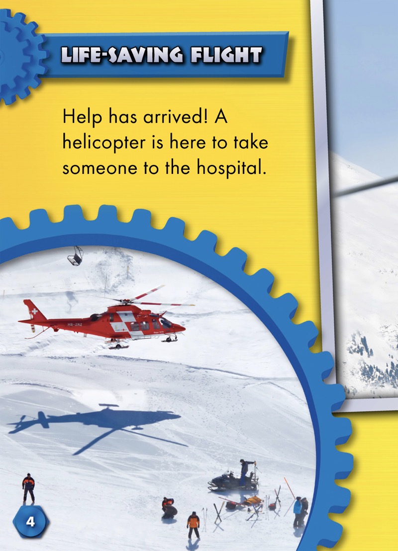 Mighty Machines in Action: Helicopters — page 1