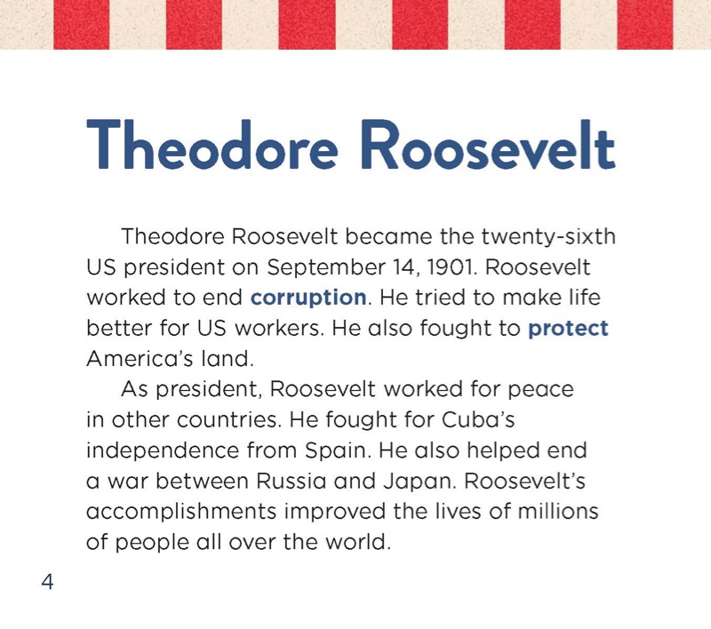 Theodore Roosevelt — page 1