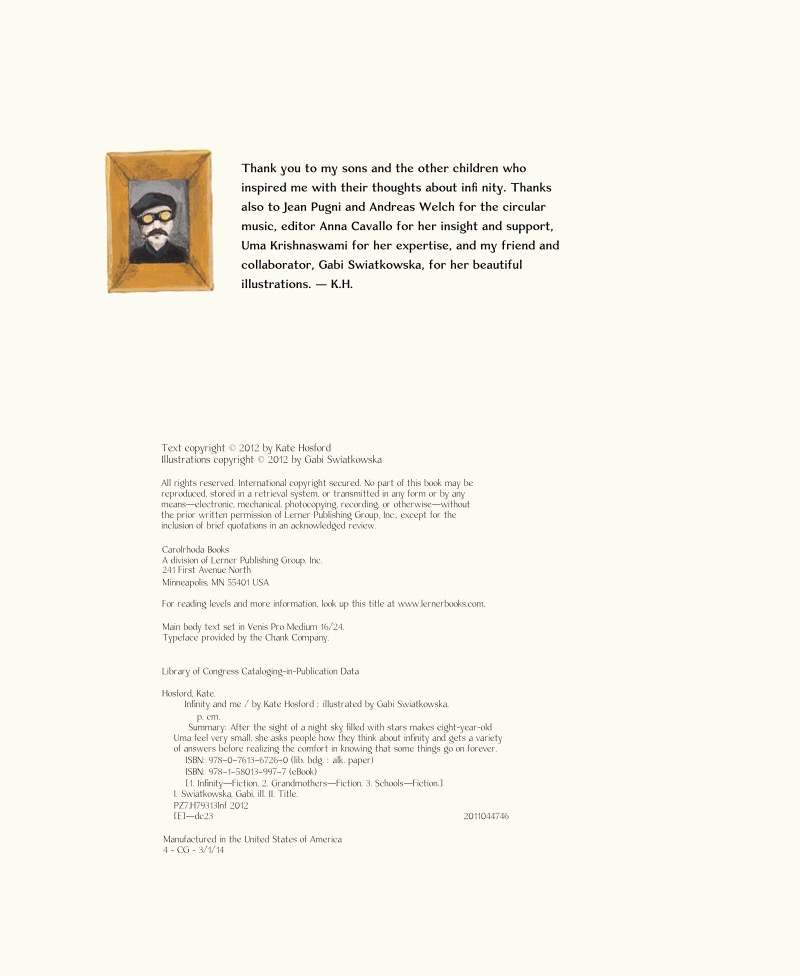 Infinity and Me — page 1