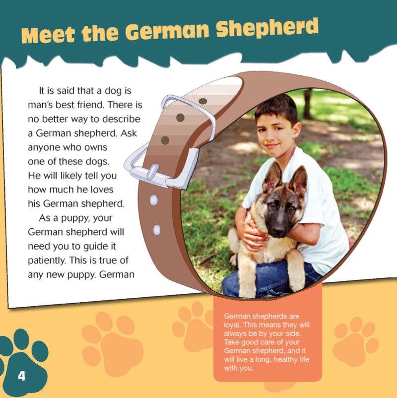 I Love My German Shepherd — page 1