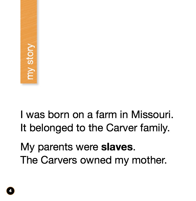 George Washington Carver — page 1