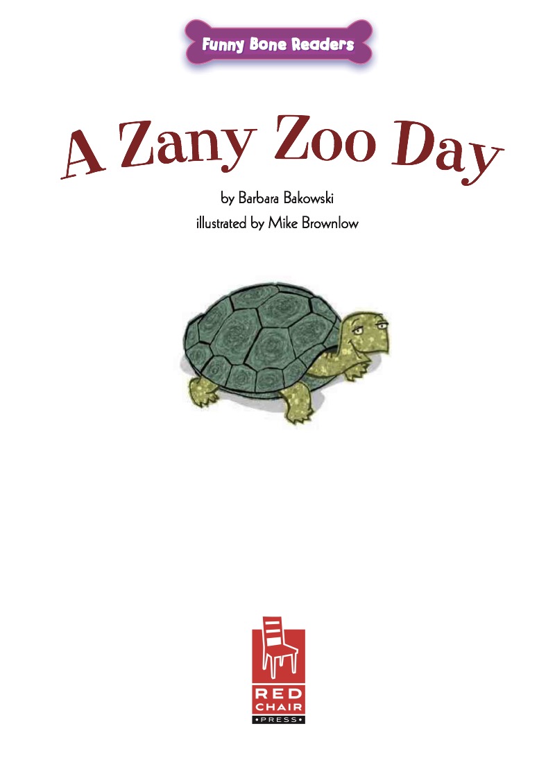 A Zany Zoo Day book cover