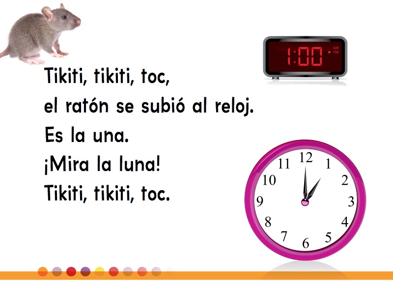 Tikiti, Tikiti, Toc (Hickory, Dickory, Dock) — page 1