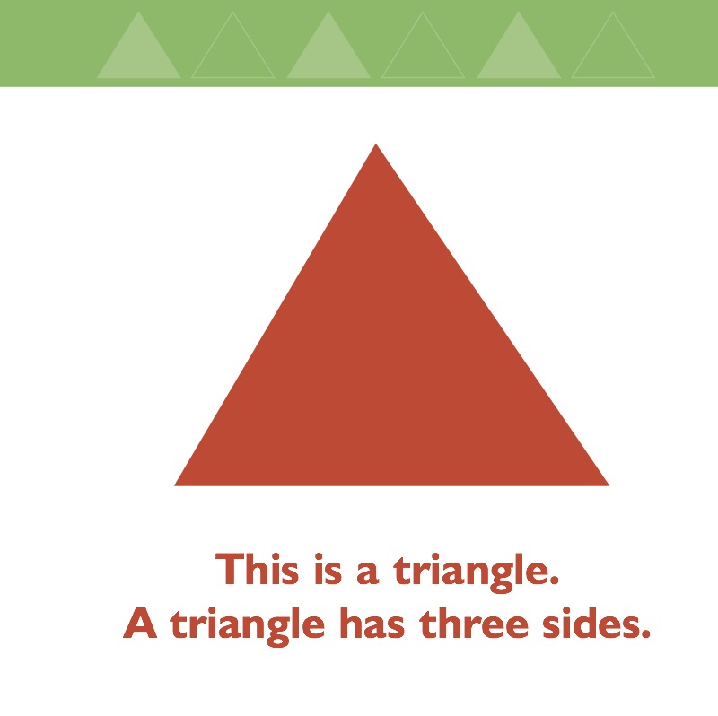 Shapes: Triangles book cover