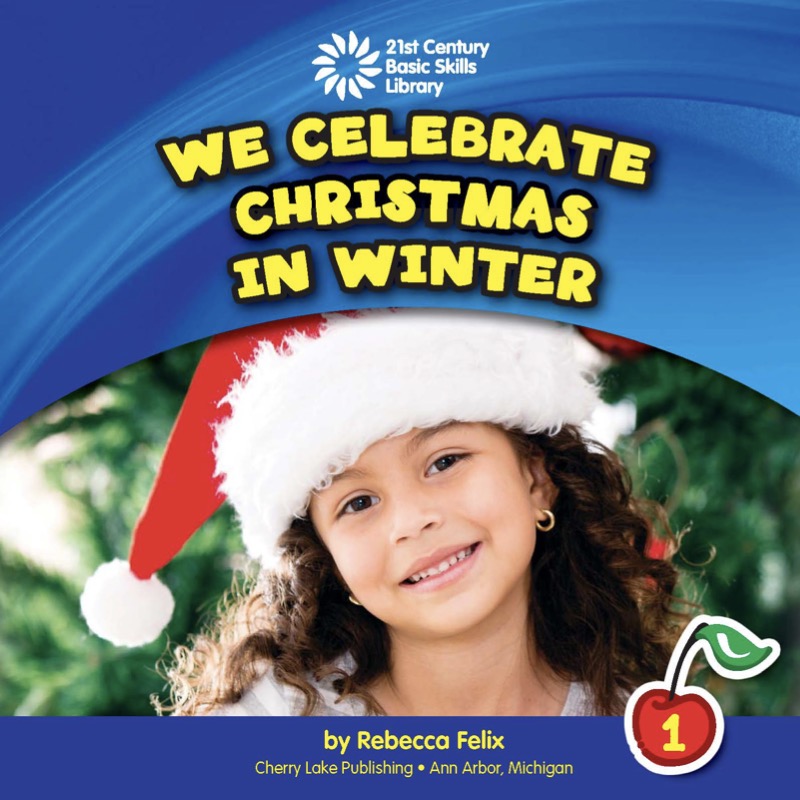 We Celebrate Christmas in Winter book cover