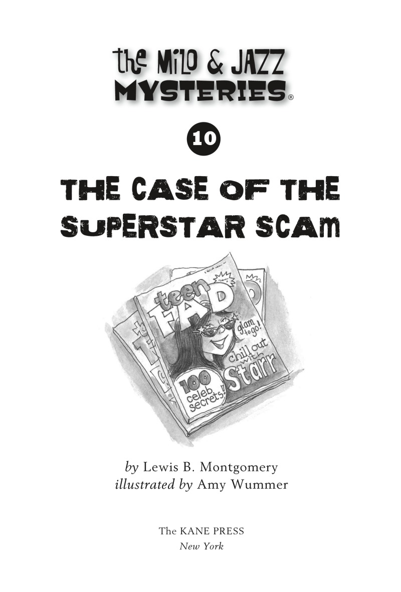 The Milo & Jazz Mysteries: The Case of the Superstar Scam book cover