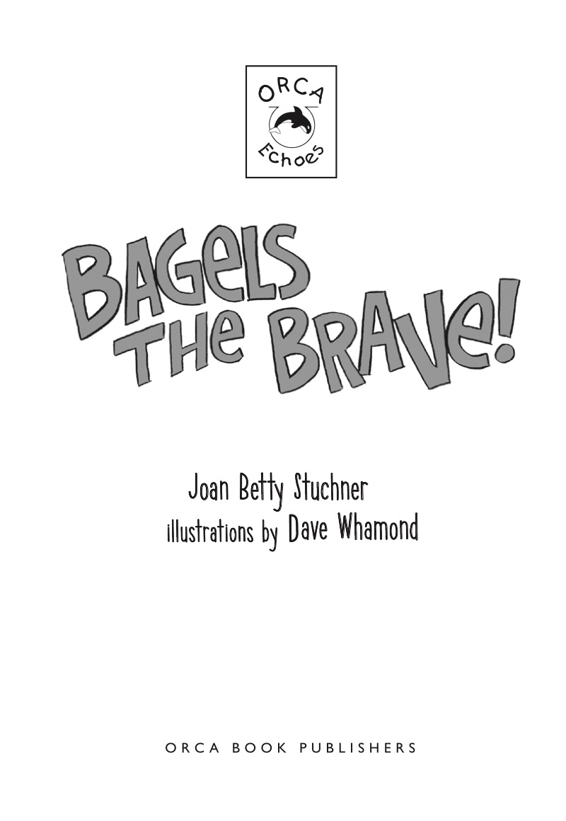 Bagels the Brave! book cover