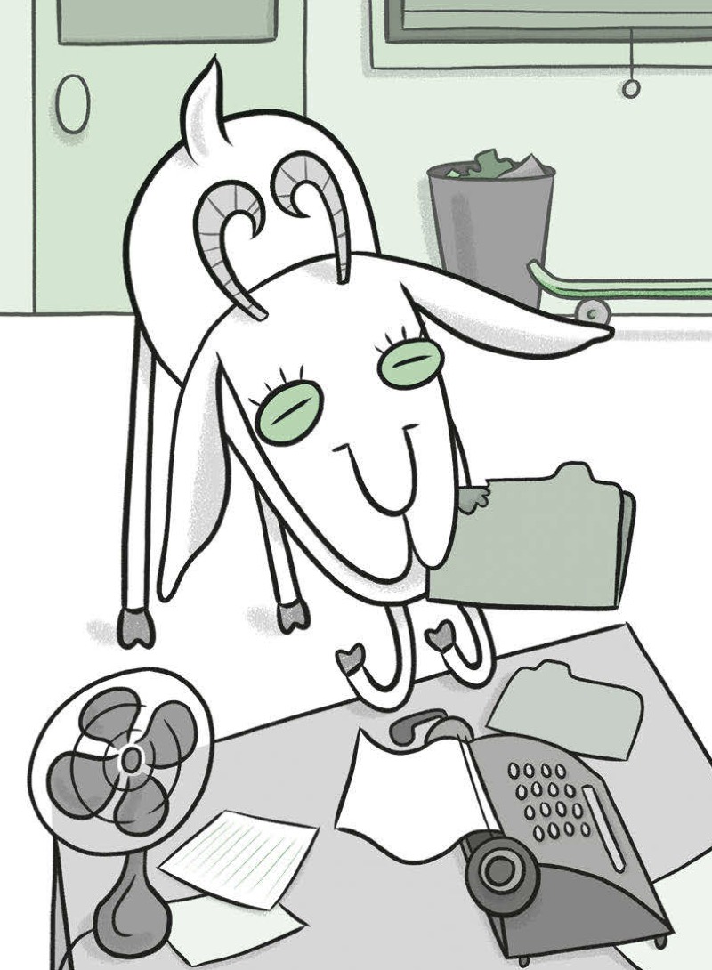 Inspector Flytrap in The President's Mane Is Missing (Book #2) — page 1