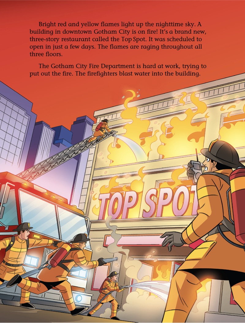 Batman & Robin: Felon's Fowl Flames — page 1