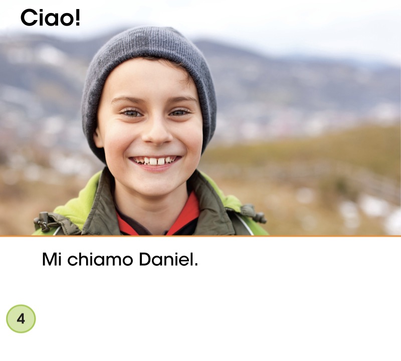Families in Italian: Le Famiglie — page 1